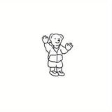 Daiiibabyyy  Cute Small Tattoo Sticker Waterproof Temporary Tattoo Lasts Up To 15 Days