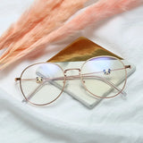 DAIIIBABYYY  -  Cute Glasses Myopia Glasses Women Men Nearsighted Eyewear Anti Blue Light Glasses Gafas De Lectura Oculos De Grau Femininos