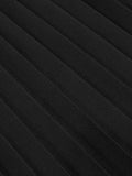 Daiiibabyyy  Stripe Slimming Sexy Chic Mini Dresses for Women Round Neck Sleeveless High Waist Temperament Dress Female Fashion Style
