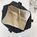 Daiiibabyyy  Ladies' Shoulder Bags Simple Solid Color Versatile Japanese Anime Kpop Tote Bag Large Capacity Luxury Brand New Handbag For Girl