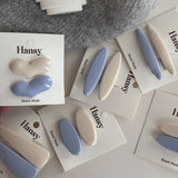 Daiiibabyyy  Milk blue pair clip Korean version broken hair bangs clip girl macaron edge clip duck bill hairpin sweet hair accessories new