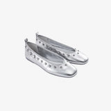 Daiiibabyyy  New Women Shoes Exquisite Rivet Flower Casual Shoes for Woman Fashion Square Head Ballet Flats Shoe Designer Shoes Zapatos Mujer