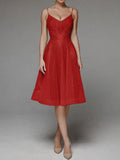 Daiiibabyyy  Sexy Summer Lace Midi Dress Embroidered Spaghetti Strap Dress Sleeveless Floral Boho Dress Elegant Beach Evening Party Gown