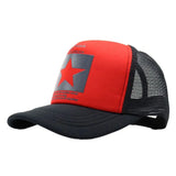 DAIIIBABYYY  - New Summer Unisex Women Men Baseball Caps Male Female Breathable Mesh Snapback Hats Five-pointed Star Driver Sunshade Hat