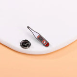 Daiiibabyyy  Cartoon Cute Brooches for Nurses Doctors Metal Cute Heart Funny Decorative Pin Hospital Theme Brooches Fashion Jewelry