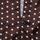 Daiiibabyyy  Women Lace Trimmed Patchwork Floral Polka Dot Camisole Dress Mature And Elegant Short Skirt Suitable For Beach Vacation Dating
