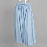 Daiiibabyyy  Lazy Wide-Leg Loose Lantern Pants Women's Spring Autumn Street Style Fashionable Comfortable Dopamine Color System Casual Pants