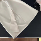 Daiiibabyyy  French irregular swing collar diagonal shoulder dress children's summer simple new waist  off-the-shoulder hip-wrapped dress