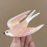 Daiiibabyyy  1/2pcs Sweet and cute new vinegar hair clip, bird animal, shark clip, swallow clip, dished hair, ponytail clip, hair catcher