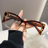 DAIIIBABYYY  -  Cat Eye Glasses Blue Light Blocking Women Designers Eyeglasses Optical Spectacle Computer Eye Protection Glass Fashion Eyewear