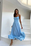 Daiiibabyyy Summer Women's Dress One Word Neck Strapless Sleeveless Dress Black Sexy Slim Backless Black Ruffle Dress