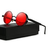 DAIIIBABYYY  -  Classic Steampunk Glasses Women Sunglasses Metal Luxury Brand Design Men Eyeglasses Vintage Women Sun Glasses Mirror Uv400