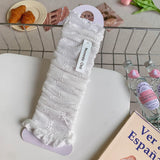 Daiiibabyyy  Women's Summer Spring Long Socks Jk Lolita White Bow Lace Harajuku Fashion Kawaii Sweet Style Girls GiftPile Pile Calf Socks