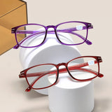 DAIIIBABYYY  -  Glasses Men Women Prescription Nearsighted Eyeglasses TR90 Optical Shortsighted Eyewear Myopic Spectacles -0.5 To -6.0