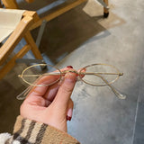 DAIIIBABYYY  -  New Unisex Retro Small Frame Oval Sunglasses Fashion Design Sun Glasses Summer Vintage Shades Eyeglasses Women's fashion glasses