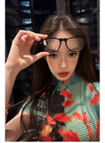 Daiiibabyyy  Women Bodycon T-Shirts Short Sleeve Tie Dye Tees Stretch Crop Tops Goblin Core 2000s Coquette Gyaru Aesthetic Kpop Kawaii Summe