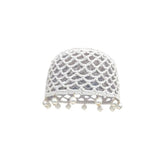 DAIIIBABYYY  -  Fashion Round Beads Crochet Hollow Tassels Knitted Hat Bohemian Style Cap Knit Beanies Hollow Out Weave Ethnic Style Hat Outdoor