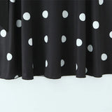 Daiiibabyyy  Spring Summer New Low-Waist Side-Tie Skirt For Women Sexy Large Polka Dot Print Midi Skirt Pure Desire Fashion Style Skirt 1KIJ