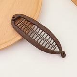 DAIIIBABYYY  -  Matte Fish Shaped Banana Hairpin Ponytail Hair Clip Headband For Women Hair Accessories HairgripsTwist Clamp Barrettes Headwear