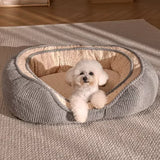 DAIIIBABYYY  -  Pet Dog Bed Sofa Deep Sleeping Beds for Small Medium Large Dogs Detachable Winter Warm Cushion Cat House Kennel Mat Pet Products