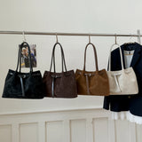 Daiiibabyyy  Retro Underarm Bag for Women, New Trendy Fashion, Casual Commuter Tote Bag, Large Capacity Shoulder Bag