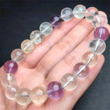 DAIIIBABYYY  -  10MM Natural Five Element Crystal Bracelet Charms Handmade Fortune Energy Bangle Mineral Woman Amulet Jewelry Gift 1PCS