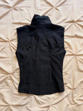 Daiiibabyyy  Y2k Aesthetic Black Hollow Out Rivet Tank Top Women Streetwear Stand Neck Casual Camisole Harajuku Grunge Vintage Zipper Vest