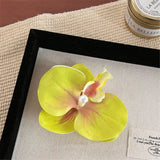 DAIIIBABYYY  -  Sweet Orchid Flower Hairpin Girl Women Summer Seaside Vacation Headwear Duckbill Clip Bohemian Hair Accessories