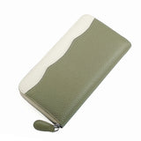 DAIIIBABYYY  -  Anti-theft Brush Card Holder Purse 2025 New RFID Genuine Leather Wallet Passport Holder Woman Clutch Bag