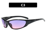 Daiiibabyyy  New Sexy Women's Y2K Hot Girl Sunglasses Fashion Outdoor Women's Cycling Sports Sun Glasses Retro Men's Glasses UV400 Eyewear