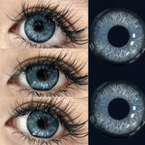 Daiiibabyyy  1Pair PATTAYA Fashion Makeup Beauty Contacts Lenses Soft Half Year Green Contacts Eyes New York Myopia Color Lenses