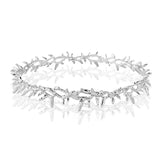 Daiiibabyyy  Crown of Thorns Party Hair Accessories Ancient Silver Jewelry Crowns for Women Head Band Bride Girls Tiaras Wedding Bridal Prom