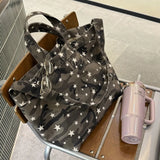 Daiiibabyyy  Camouflage Star Shoulder Bag Large Capacity Sac Femme Canvas Tote Bolso Original Bags for Woman Spacious Durable Bolsos Mujer