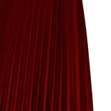 DAIIIBABYYY  -  Elegant Pleated Bottom Skirts for Women High Waisted Belt Waisted Loose Ankle Length Fashion Female Birthday Party Vestidos Robe
