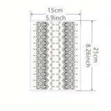 Daiiibabyyy  1 Sheet Personality Foot Ring Anklet Tattoo Sticker Waterproof Lasting Temporary Tattoo Party