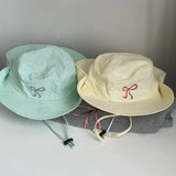 Quick drying Bucket Hat For Women&Men Summer Beach Travel Seaside Sun Hat Brim Sunshade Outdoor Foldable Panama Visor Hat