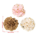 Daiiibabyyy  Flower Mesh Hair Claw Girls Pleated Ponytail Hair Crabs Hairpin Ladies Simple Sweet Beach Headwear Fashion Hair Accessories