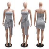DAIIIBABYYY  -  Sexy Dresses for Woman 2025 New off the Shoulder Sequined Mini Length Elegant Ladies Evening Night Club Vestidos Mujer Dress New