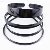 Daiiibabyyy  Fashion Wave Hairband for Mens Women Unisex Black Wavy Hair Head Hoop Band Sports Headband Hairband Hair Accessories Gifts