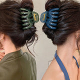 Daiiibabyyy  Hot Design Top Grade Pumpkin Hair Claw Clip For Women Back Long Hair Hold Barrette Hairpin Hair Crab Clips Hair Accessories