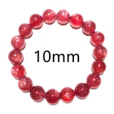 DAIIIBABYYY  -  Natural Red Strawberry Quartz Bracelet Star Light Woman Men Clear Round Beads Crystal 8mm 9mm 10mm 11mm 12mm 13mm  AAAAAA