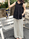 DAIIIBABYYY  -  Summer New Top Design Feels Small, Loose, Slim, and Fairy Sleeveless Doll Shirt