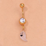 DAIIIBABYYY  -  Fashion Crystal Belly Button Piercing Gold Color Sexy Body Jewelry for Women Belly Navel Ring