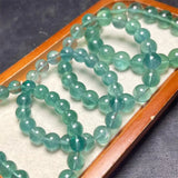 DAIIIBABYYY  -  Green Fluorite Bracelet String Charms Fashion Personalized Men Women Gemstone Jewelry Lovers Gift 1PCS 9/11MM