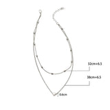 DAIIIBABYYY  -  New Minimalist Clavicle Necklaces for Women Tiny Heart Love Necklaces Dainty Fashion Jewelry Beach Summer Collares Choker
