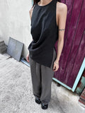 DAIIIBABYYY  -  French Temperament, High-end, Sleeveless Vest for Women, Cool Summer Design, Niche Sleeveless Top for Women