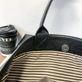 Daiiibabyyy  Designer Style Men's Commuting File Bag Hand-Held Briefcase Multifunctional Large Capacity Versatile Tote Bag Crossbody Bag