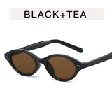 Daiiibabyyy  New Women Outdoor Retro Sunshade Glasses Anti Blue light Trendy Women's Eyewear Protecting Retro Computers Eyeglasses