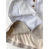 DAIIIBABYYY  -  Retro Commuting Temperament Linen Vest Women 2025 Summer Fashion Shoulder Round Neck Versatile Cardigan Sleeveless Top
