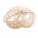 DAIIIBABYYY  -  8cm Long Plastic Hair Clips Hair Claw Crab for Girls and Women